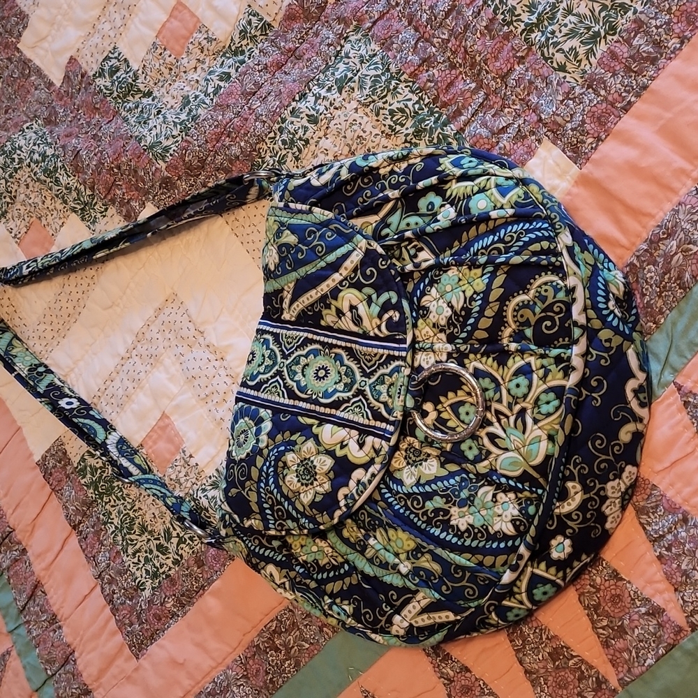 Vera Bradley Handbag - blues and greens